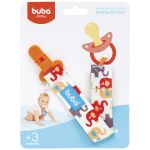 Prendedor de Chupeta Elefantinho (3m+) - Buba
