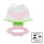 Mordedor com Massageador de Gengiva Rosa (3m+) - Buba