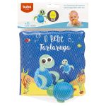 Kit Livrinho de Banho para Bebê e Tartaruguinha (6m+) - Buba