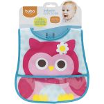 Babador com Cata-migalhas Coruja (3m+) - Buba
