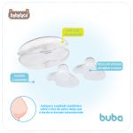 Protetor para Seios de Silicone com Case 2 peças - Buba