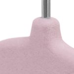 Kit 5 Cabides Aveludado Rosa - Buba