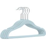 Kit 5 Cabides Aveludado Azul - Buba