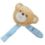 Prendedor de Chupeta Ursinho Azul (3m+) - Buba