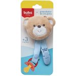 Prendedor de Chupeta Ursinho Azul (3m+) - Buba