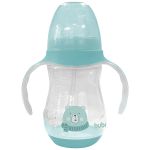 Copo com Alça 250ml Ursinho Azul (6m+) - Buba
