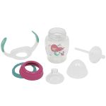Copo com Alça e Canudo Extra 250ml Sereia Rosa (6m+) - Buba