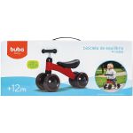 Bicicleta de Equilíbrio 4 rodas Vermelha (12m+) - Buba