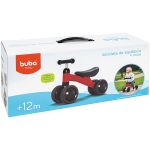 Bicicleta de Equilíbrio 4 rodas Vermelha (12m+) - Buba