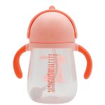 Copo com Alça e Canudo Dino Girl 240ml (6m+) - Buba
