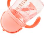 Copo com Alça e Canudo Dino Girl 240ml (6m+) - Buba