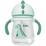 Copo com Alça e Canudo Dino Boy 240ml (6m+) - Buba