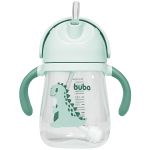 Copo com Alça e Canudo Dino Boy 240ml (6m+) - Buba