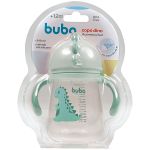Copo com Alça e Canudo Dino Boy 240ml (6m+) - Buba