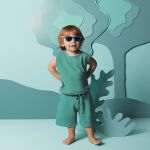 Óculos de Sol Baby Color Blue (3m+) - Buba