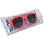 Óculos de Sol Baby Rosa com Alça Ajustável (3m+) - Buba