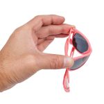 Óculos de Sol Baby Rosa com Alça Ajustável (3m+) - Buba