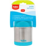 Pote Térmico Inox Parede Dupla Azul 350ml (6m+) - Buba