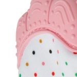 Luvinha Mordedor de Silicone Rosa (3m+) - Buba