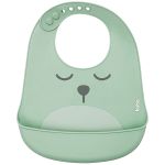 Babador com Cata-migalhas de Silicone Gumy Verde (3m+) - Buba