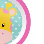 Prato para bebê Animal Fun Girafinha (6m+) - Buba