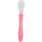 Kit 2 Colheres de Silicone Rosa (6m+) - Buba