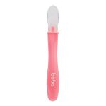 Kit 2 Colheres de Silicone Rosa (6m+) - Buba