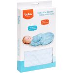 Cobertor de vestir para bebê Baby Super Soft Azul (0m+) - Buba