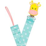 Prendedor de Chupeta Animal Fun Girafinha (3m+) - Buba