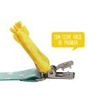 Prendedor de Chupeta Animal Fun Girafinha (3m+) - Buba