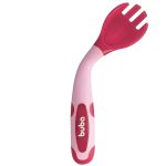 Kit Talher Flexível e Termossensível Rosa (6m+) - Buba