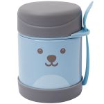 Pote Térmico com Garfinho Gumy Azul (6m+) - Buba