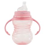 Copo de Treinamento com Alça 260ml Rosa (6m+) - Buba