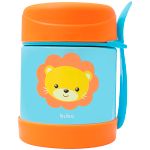 Pote Térmico com Garfinho Animal Fun Leãozinho (6m+) - Buba