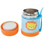 Pote Térmico com Garfinho Animal Fun Leãozinho (6m+) - Buba
