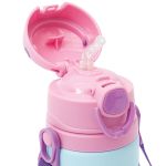 Garrafa de Alumínio com Canudo Animal Fun Unicórnio 400ml (3m+) - Buba
