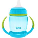 Copo com Alça Removível 250ml Azul (6m+) - Buba