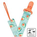 Prendedor de Chupeta Frutti Avocado (3m+) - Buba