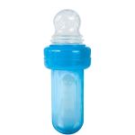 Kit Alimentador Porta-frutinha e Colher Dosadora para bebê Azul (6m+) - Buba