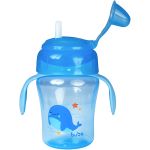 Copo de Treinamento Fundo do Mar Azul 240ml (6m+) - Buba