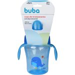 Copo de Treinamento Fundo do Mar Azul 240ml (6m+) - Buba