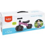 Bicicleta de Equilíbrio 4 rodas Rosa (12m+) - Buba