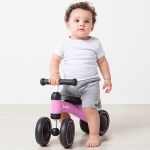 Bicicleta de Equilíbrio 4 rodas Rosa (12m+) - Buba