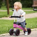 Bicicleta de Equilíbrio 4 rodas Rosa (12m+) - Buba