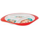 Prato com Divisórias para bebê Animal Fun Macaquinho (6m+) - Buba