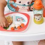Prato com Divisórias para bebê Animal Fun Macaquinho (6m+) - Buba