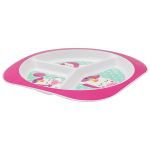 Prato com Divisórias para bebê Animal Fun Unicórnio (6m+) - Buba