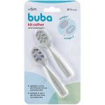 Kit Colher de Treinamento Cinza (6m+) - Buba