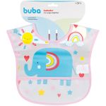Babador com Cata-migalhas Arco-íris (3m+) - Buba