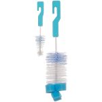 Kit Escovas para Mamadeiras com Esponja Azul - Buba